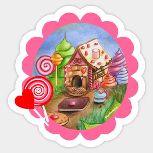 Sweet home Sticker